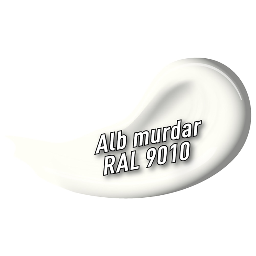 Email DANKE Uscare rapida RAL 9010, 0.75L, alb murdar