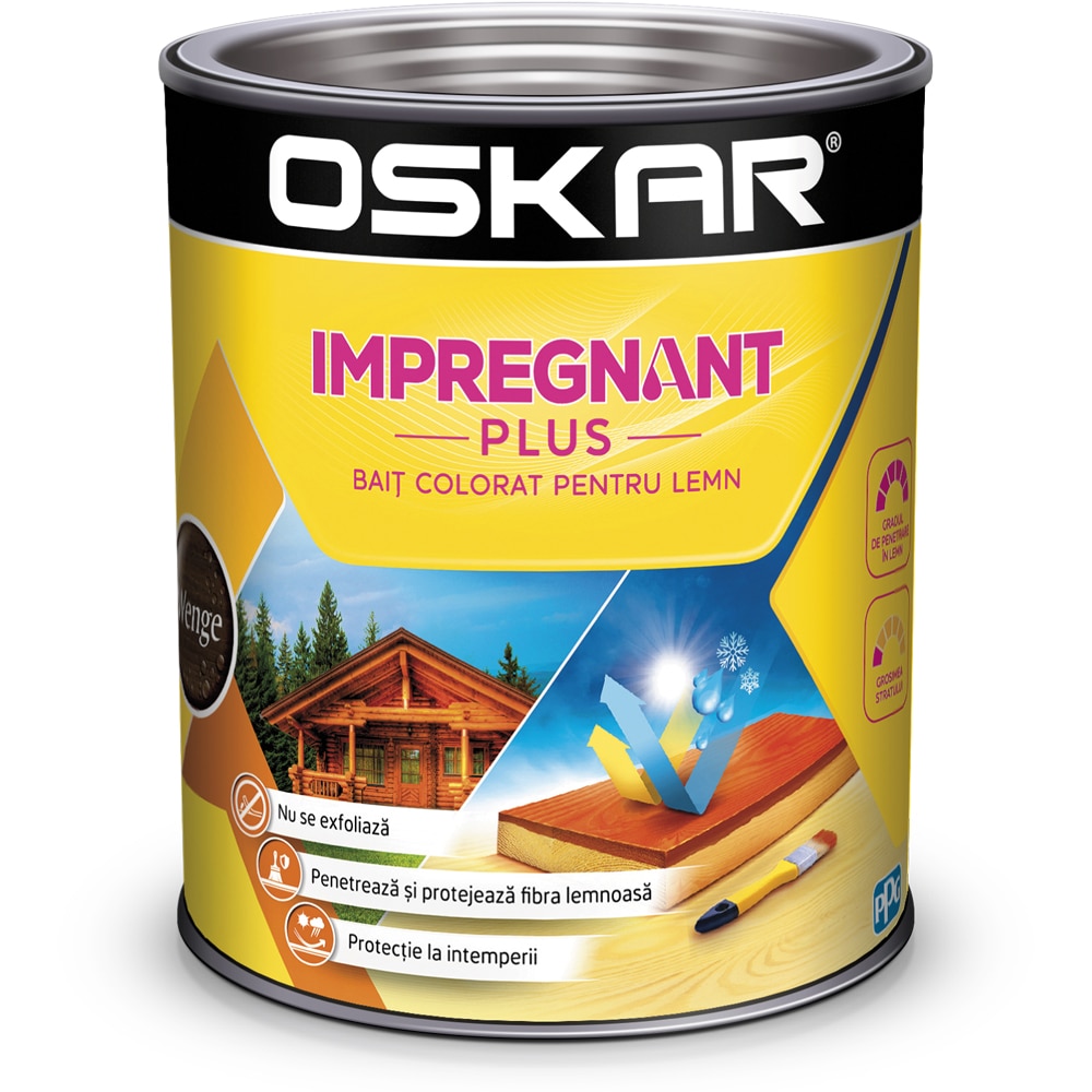 Bait OSKAR Impregnant Plus, wenge, 2.5L
