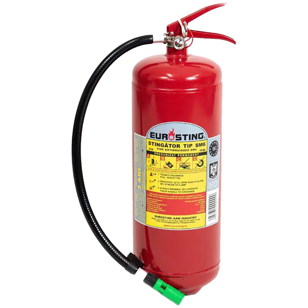 Stingator cu spuma tip SM6, 6 Kg