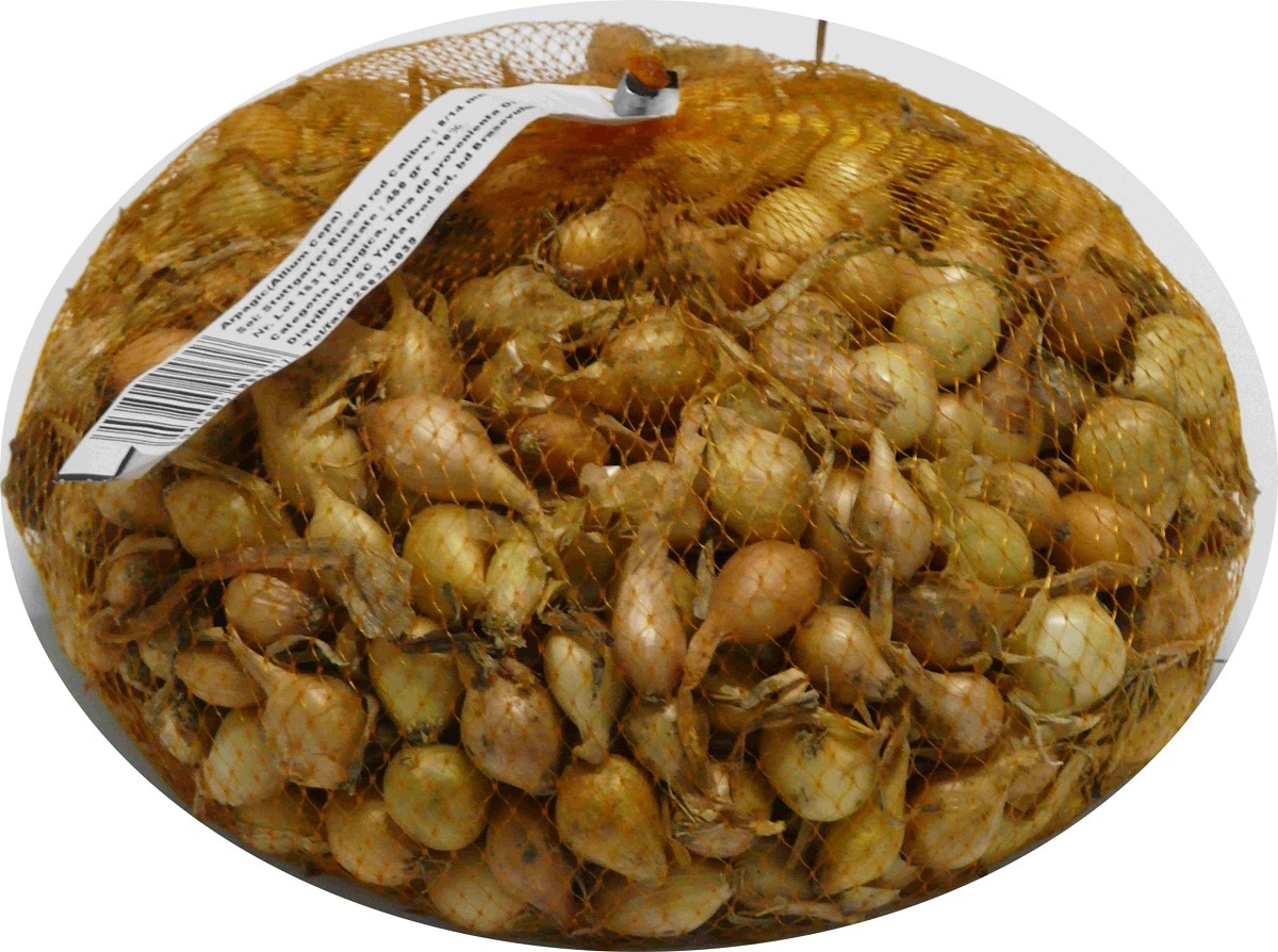 Arpagic galben, 8-14 mm, ambalat in sac, greutate 450 gr