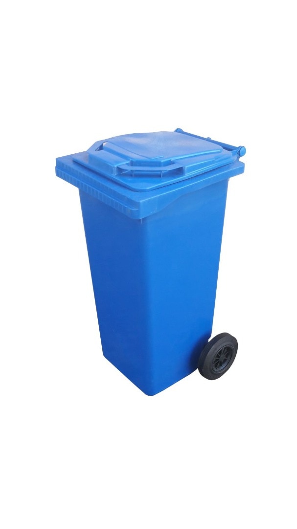 Pubela gradina, 240 L, albastra