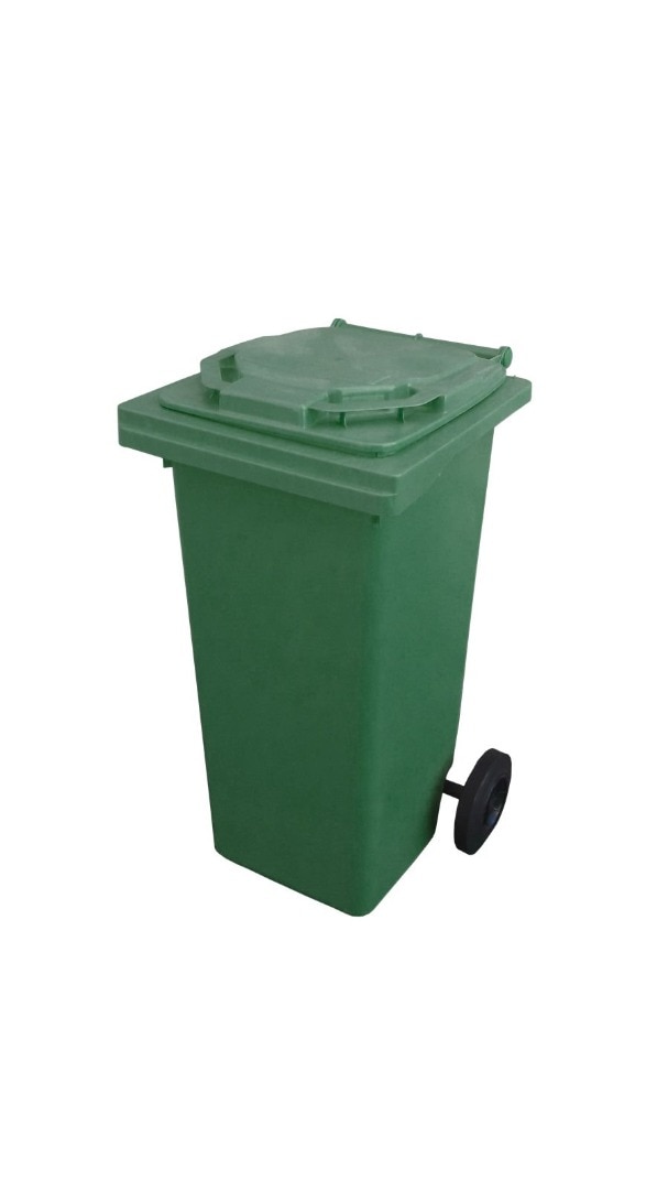 Pubela gradina, 240 L, verde
