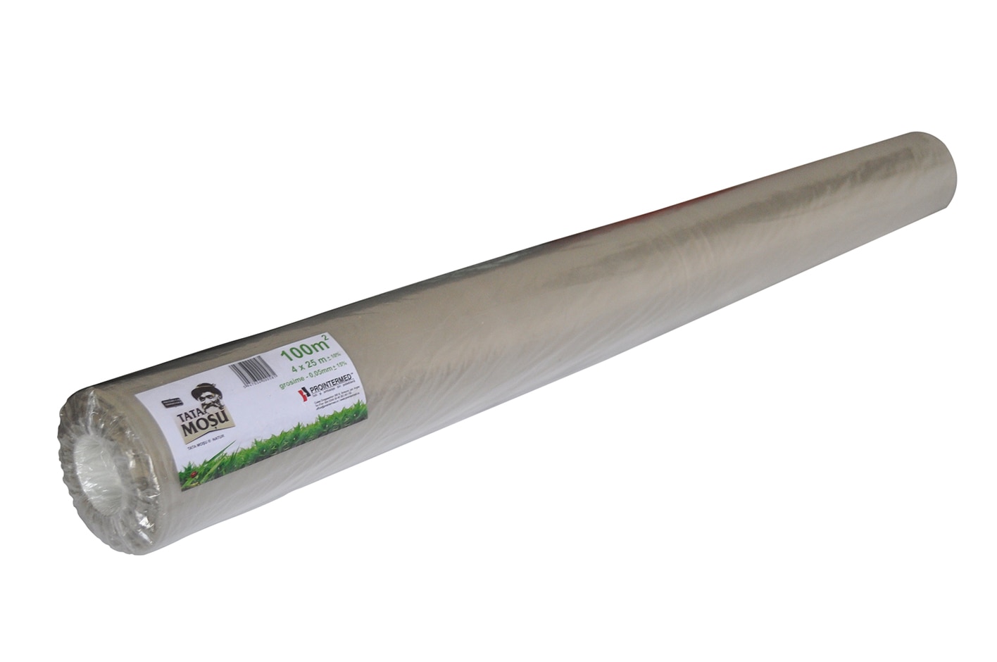 Folie polietilena, uz general, LDPE reciclat, bej, 4 x 25 m, 0.09 mm Tata Mosu