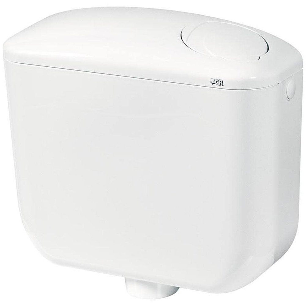 Rezervor suspendat Andersen, 42 x 40 x 13.5cm, 7.5l, alb