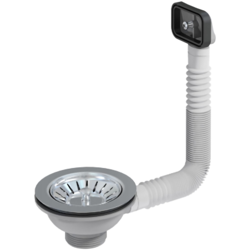 Ventil chiuveta bucatarie, dop gratar, inox