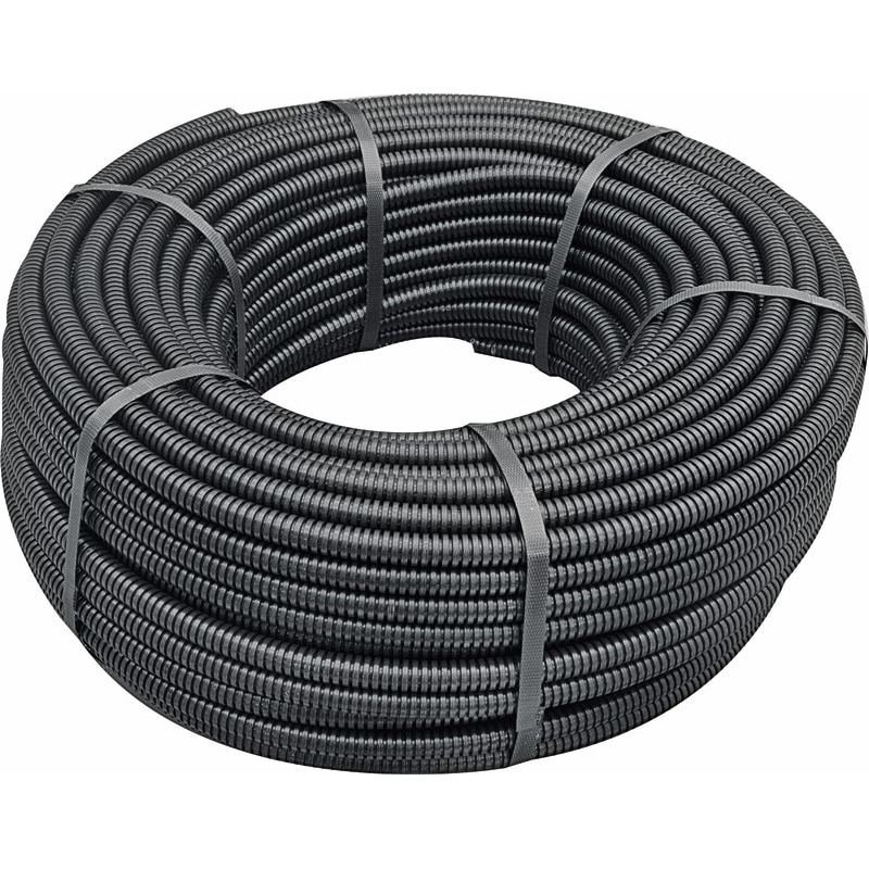 Tub flexibil pentru cablu, cu fir, 50 m x 16 mm, 750N