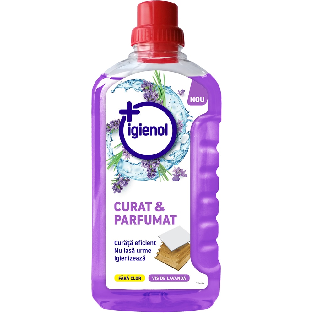 Solutie de curatare pardoseli IGIENOL Vis de lavanda, 1l