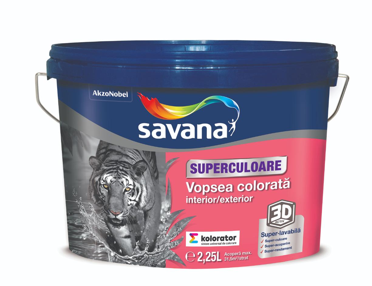 Vopsea interior Savana baza transparenta interior/exterior 2,25L