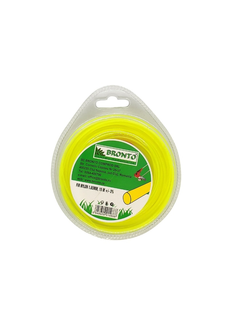 Fir nylon Trimmer, 1.65 mm, 15 m in blister  Bronto