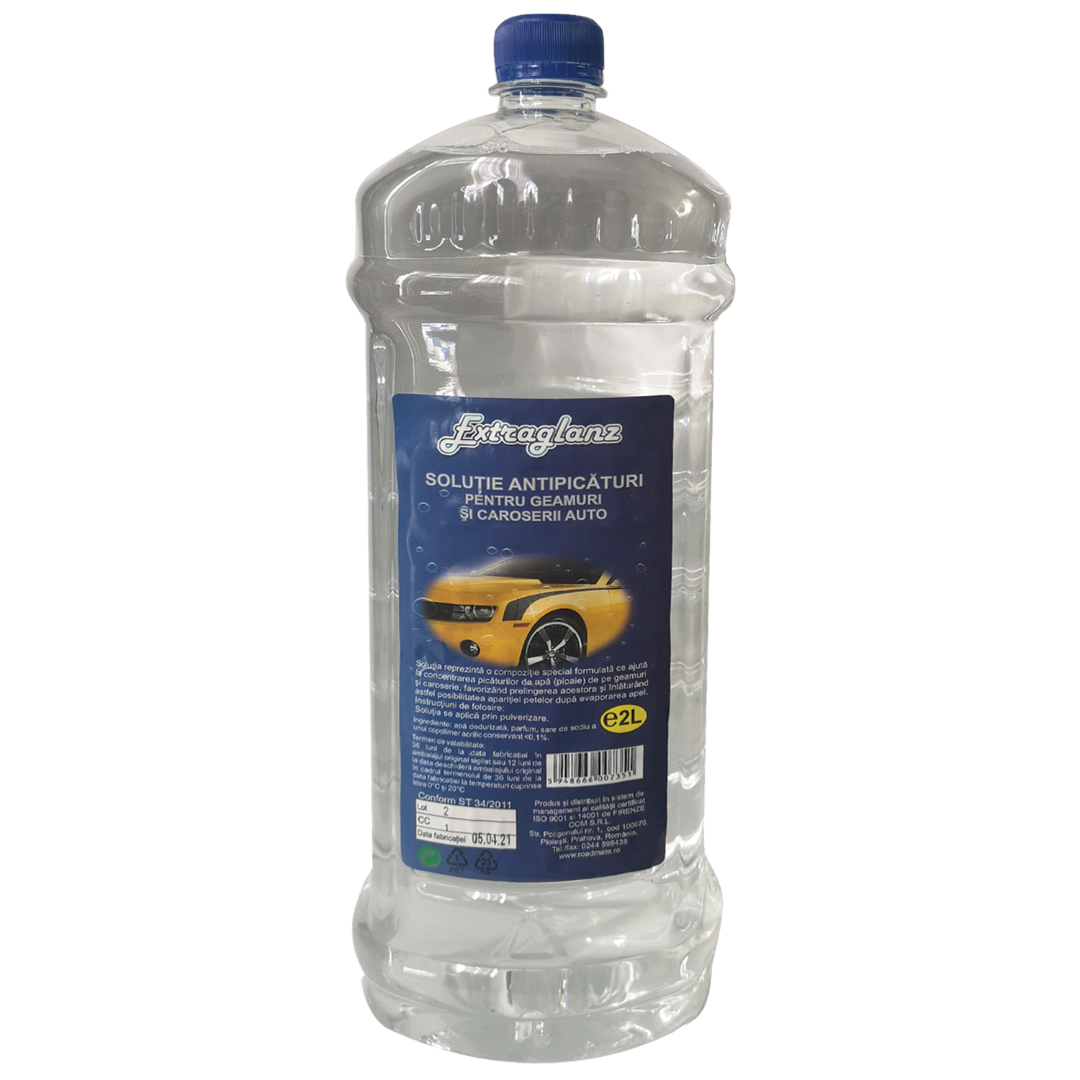 Extraglanz Solutie Antipicaturi Geamuri Si Caroserii 2L