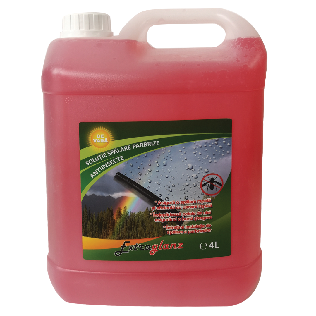 Extraglanz Solutie Spalare Parbrize Antiinsecte 4L Ambalaj Hdpe