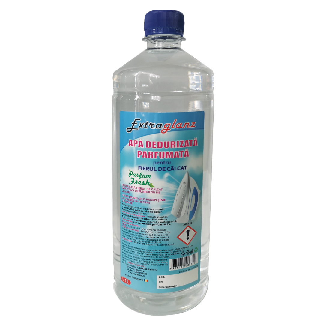 Extraglanz Apa Dedurizata Parfumata 1L - Cu Capac Pco