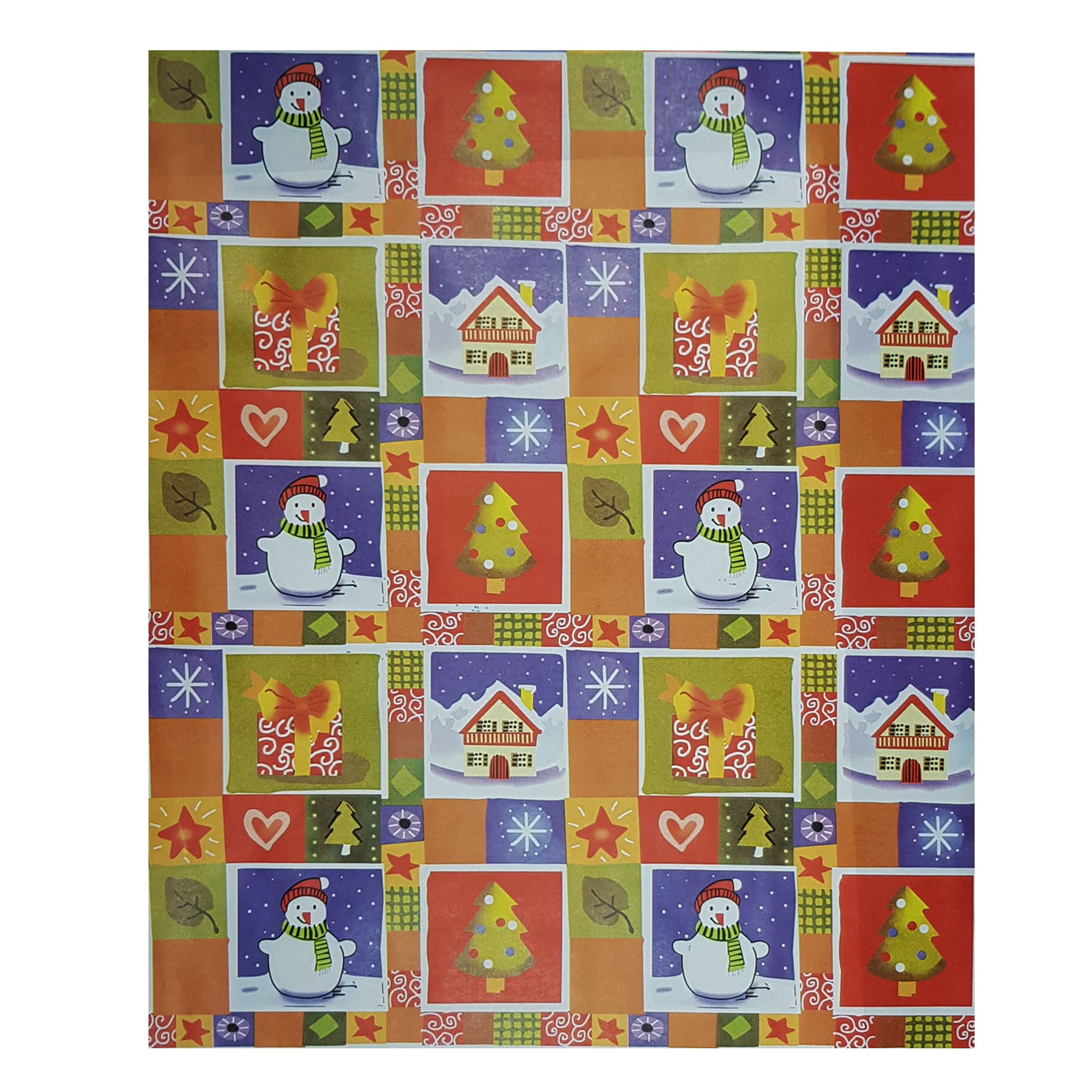 Hartie ambalaj cu tematica Craciun, 70 x 200 cm, multicolor, diverse modele