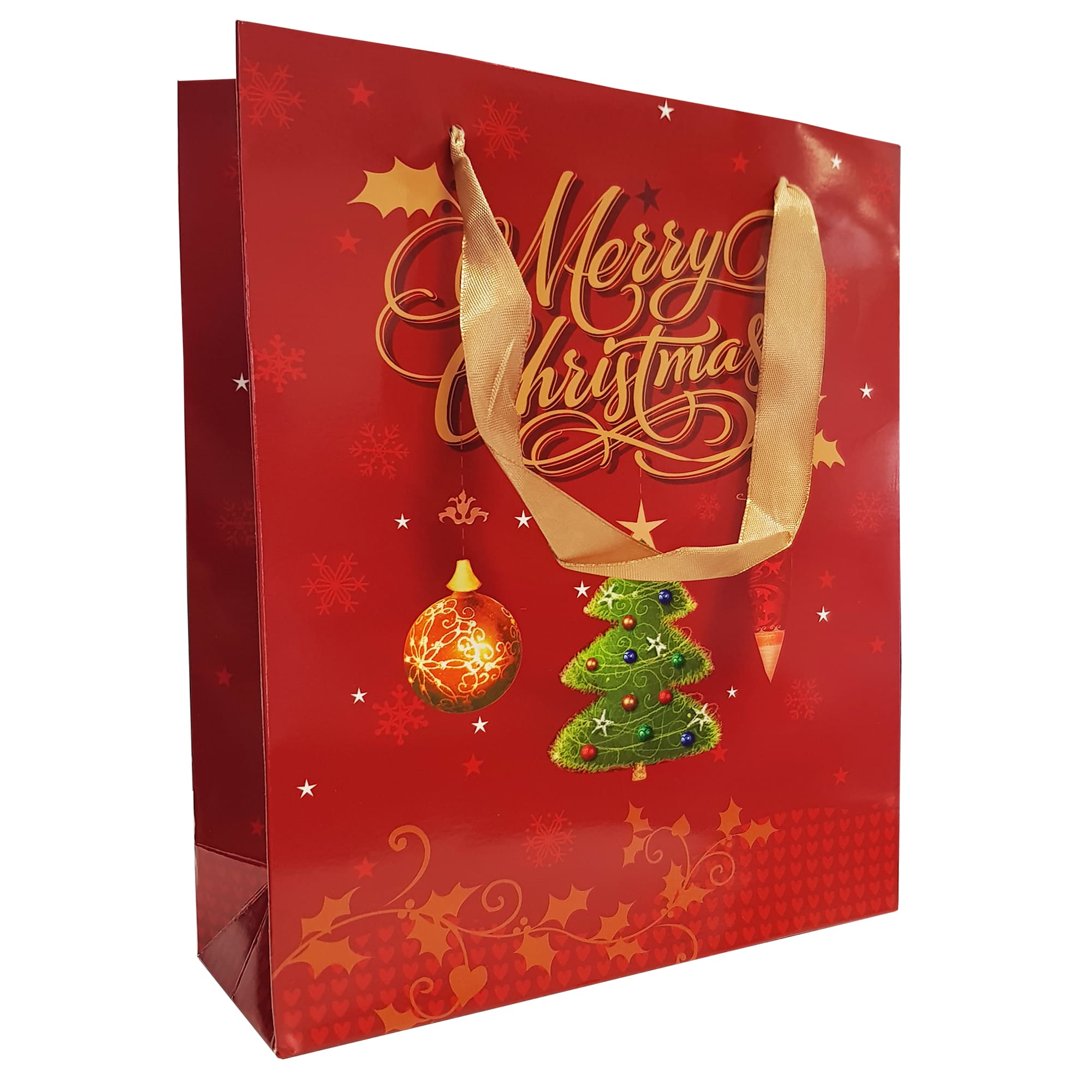 Punga de cadou speciala tematica Craciun, medie, multicolor, diverse modele