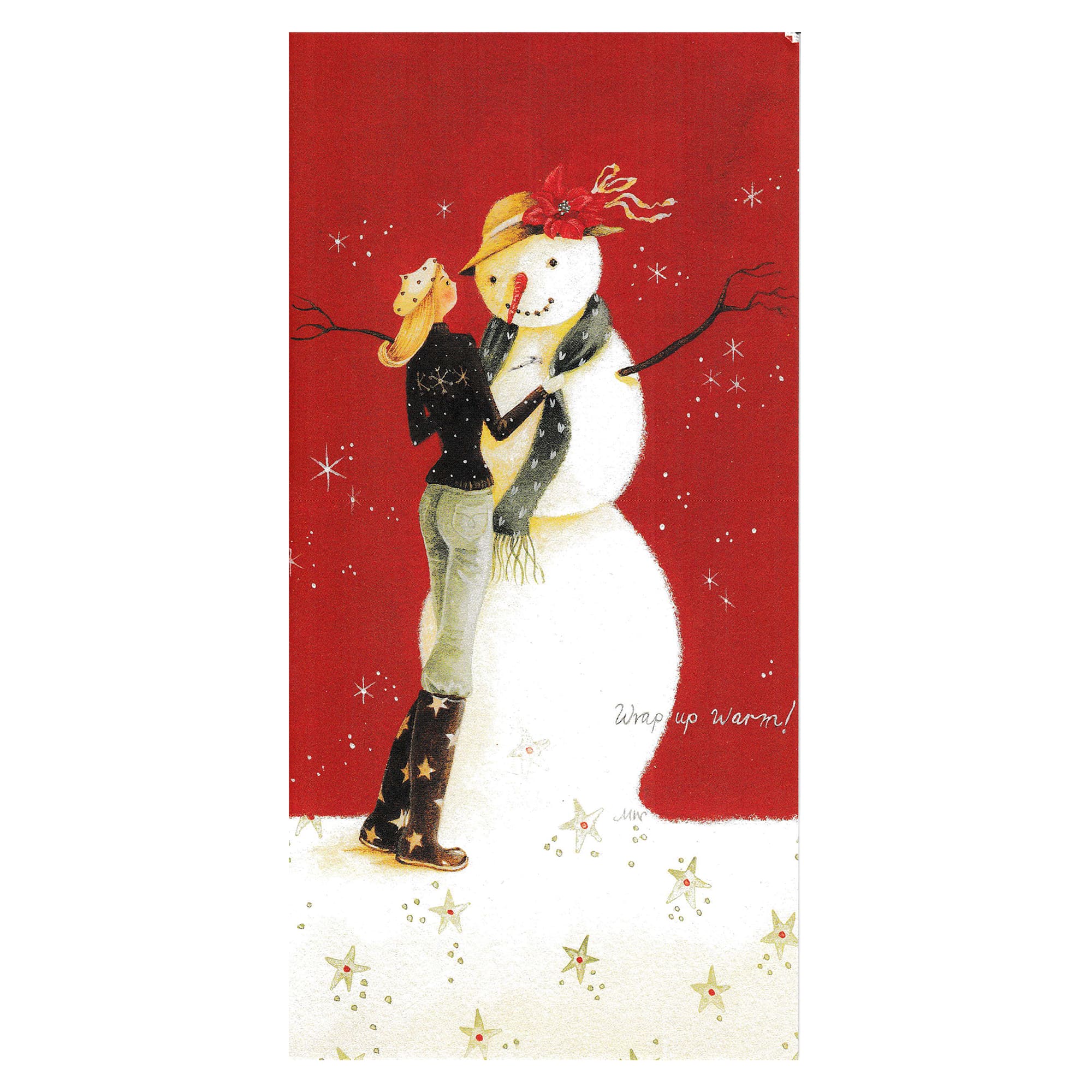 Felicitare de Craciun, dreptunghiulara, carton, multicolor, diverse modele