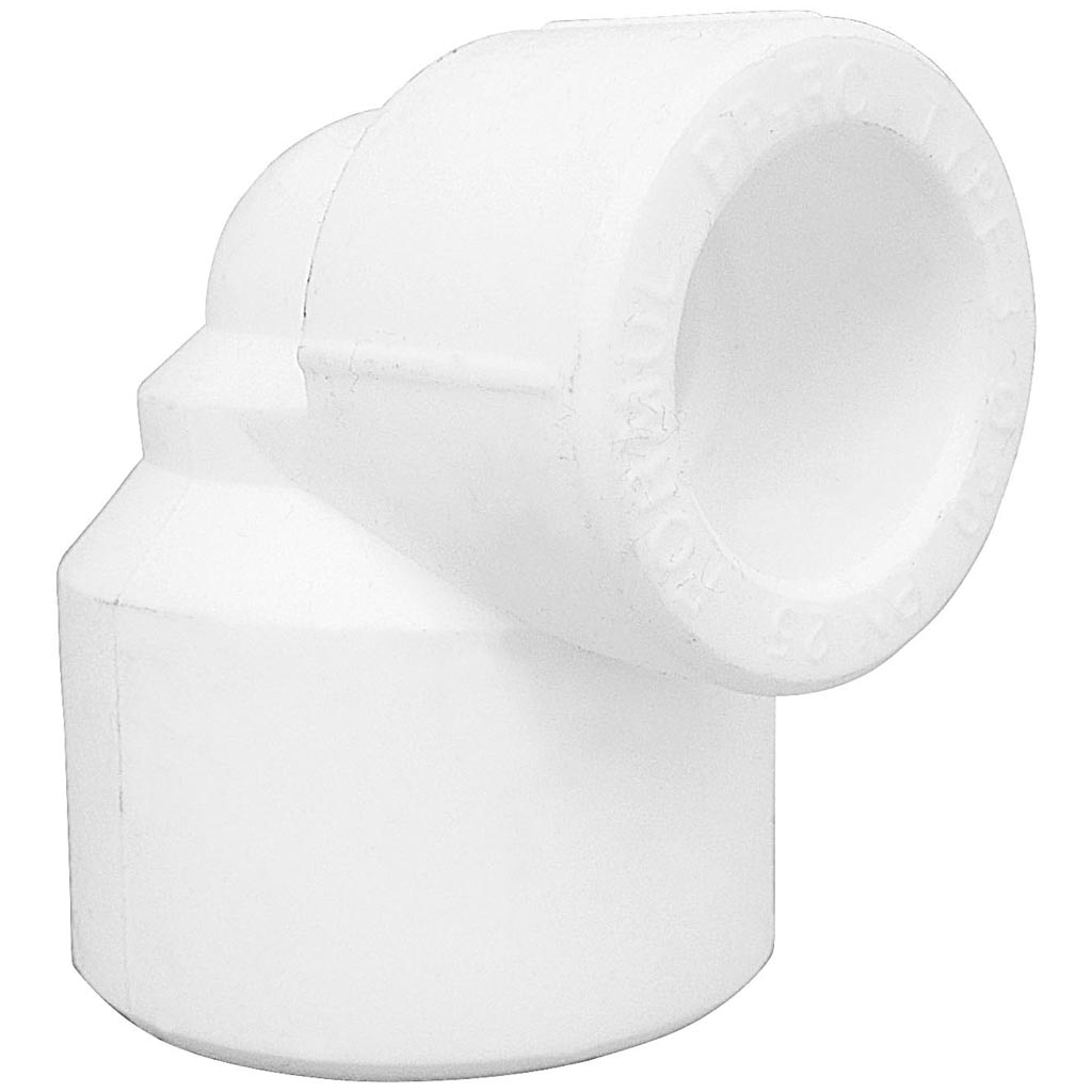 Cot redus plastic PPR, 20 - 25 mm, unghi 90, interio-interior