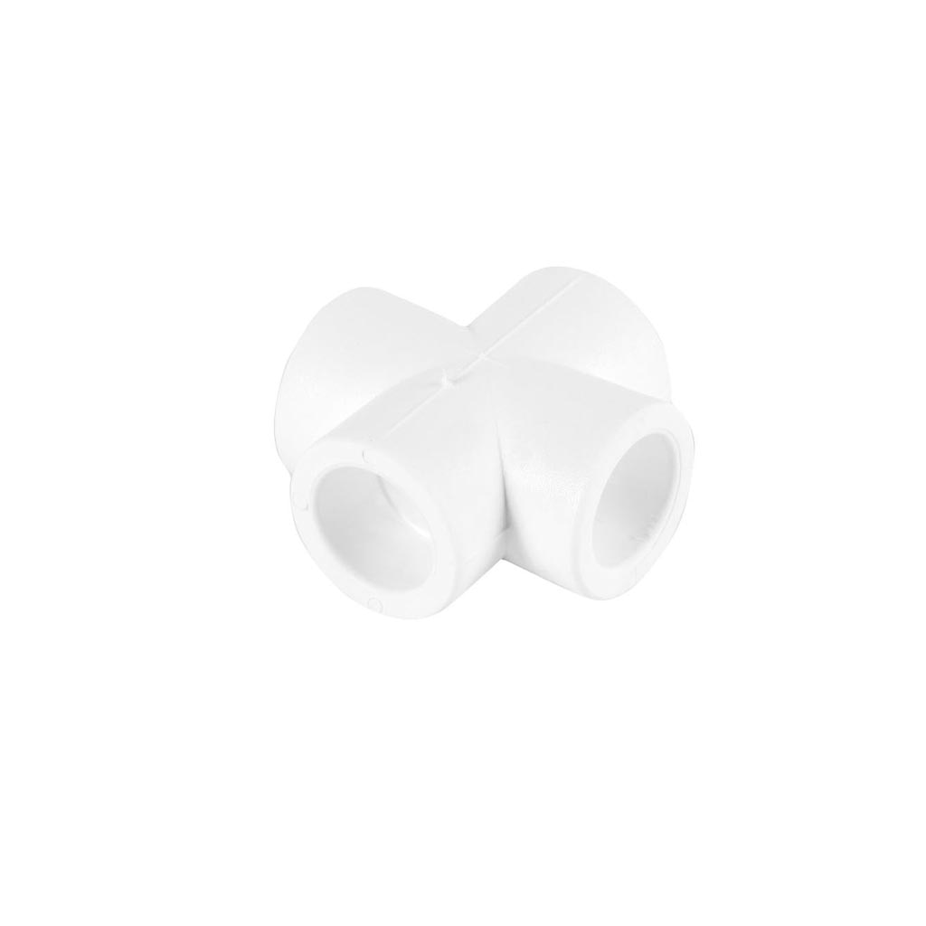 Teava cruce plastic PPR, alb, 20 mm