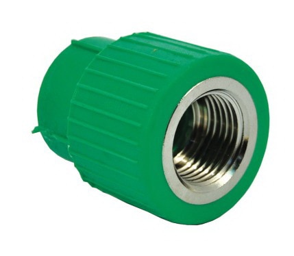 Racord plastic ppr filet interior 32 mm 1 verde