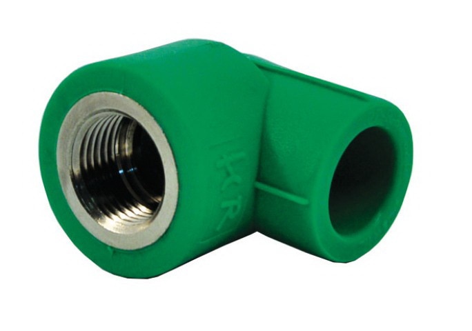 Cot plastic, filet interior, 25 mm, racord 1/2, verde