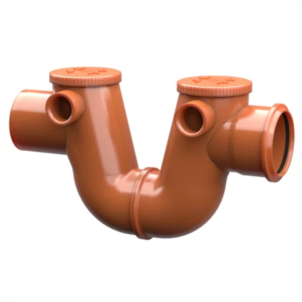 Sifon vizitabil VALROM VALPlast, PVC, D 160 mm