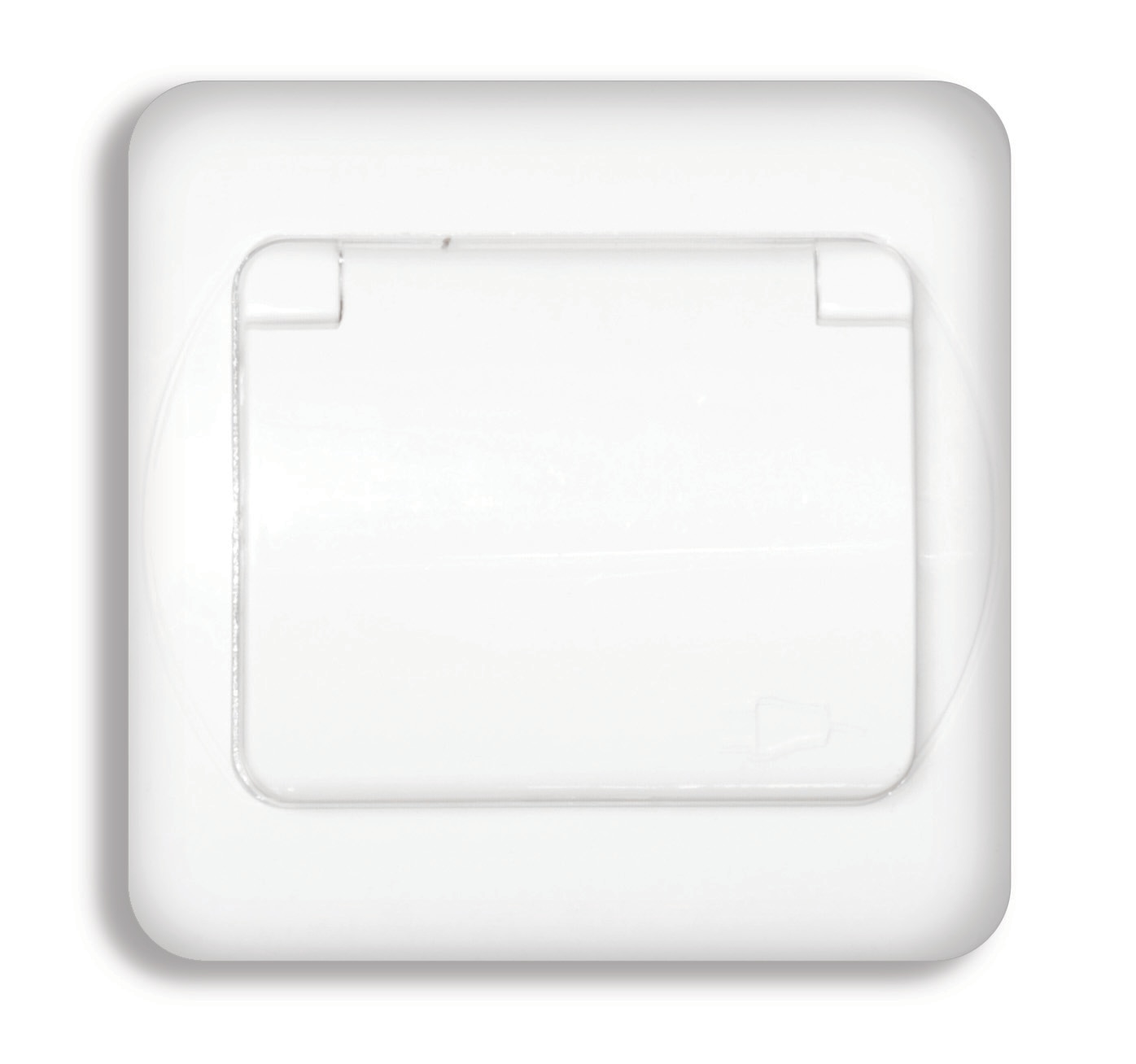 Practic priza simpla cu CP cu capac