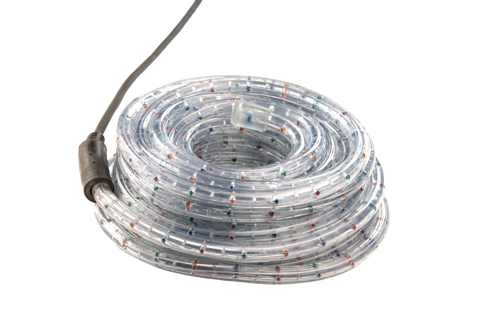 Instalatie Craciun Tub luminos 720 becuri, 20 m, 13 mm, IP44, alimentare inclusa, lumina multicolora