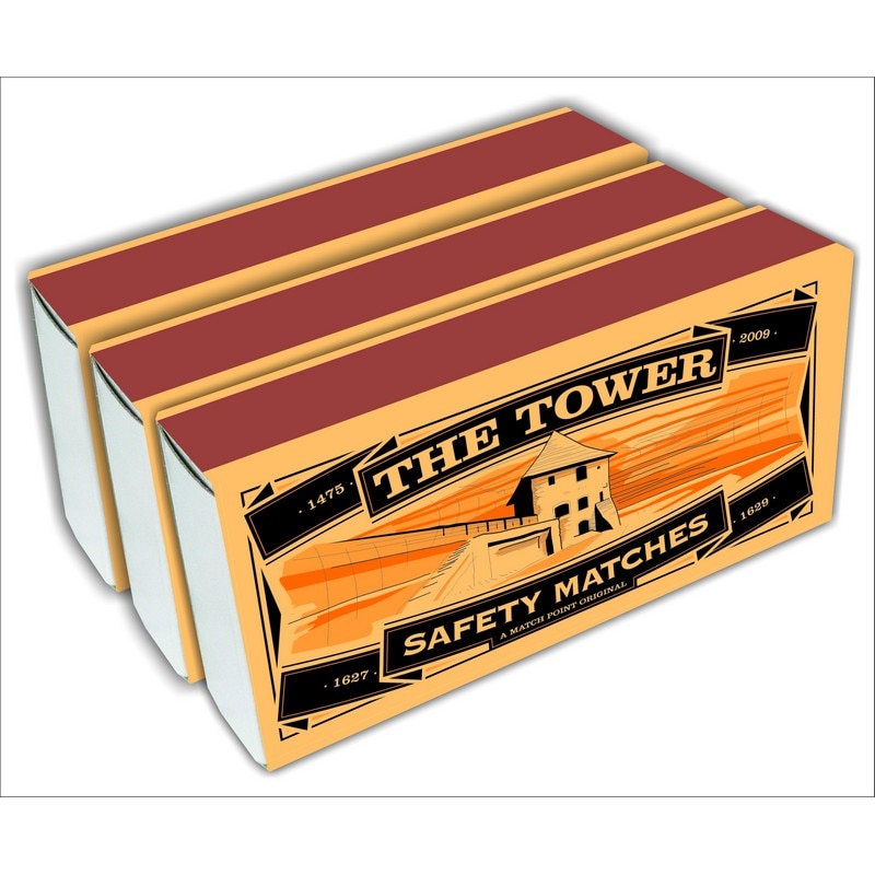 Chibrituri THE TOWER MATCH02, 3 cutii