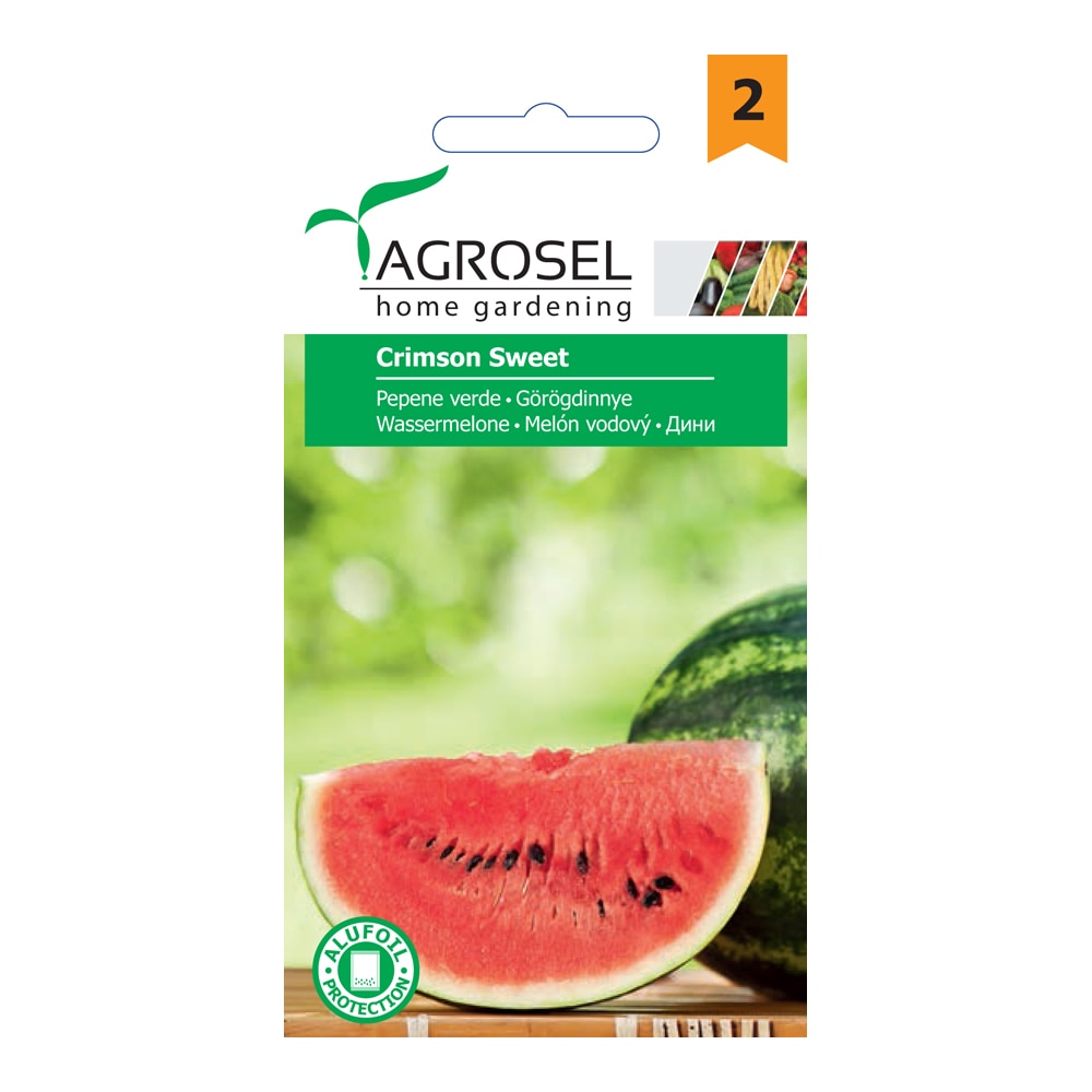 Seminte pepene verde Crimson Sweet  Agrosel
