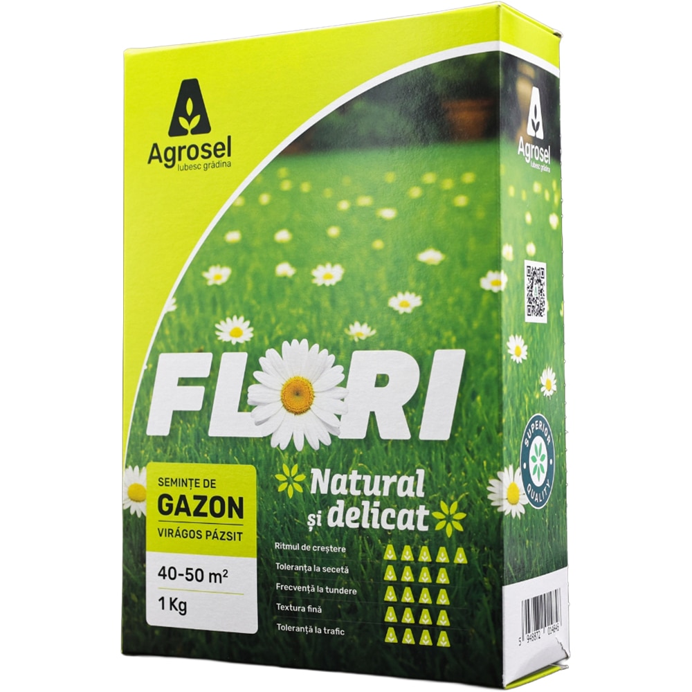 Gazon cu flori AGROSEL, 1Kg