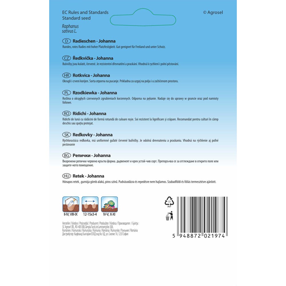 Ridichi Johanna SEMAS, 3 g