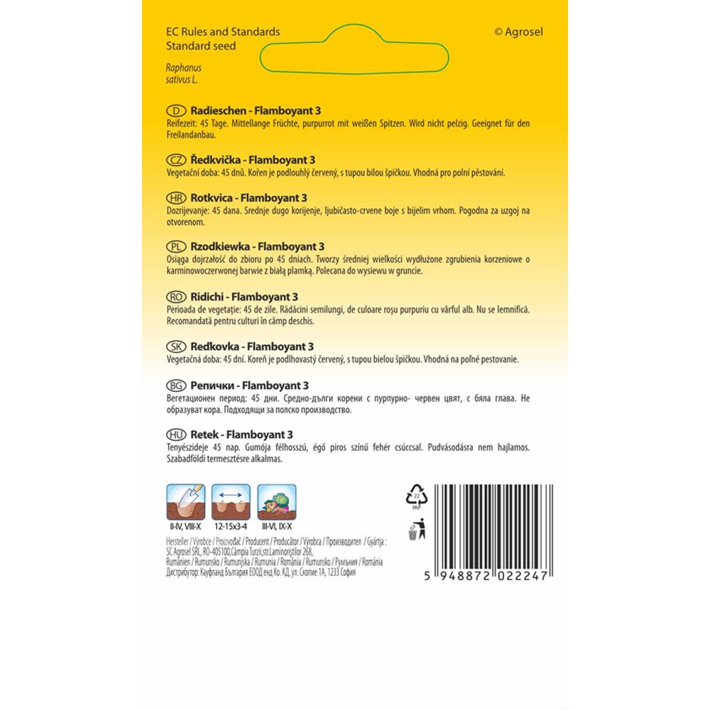 Ridichi Flamboyant 3 SEMAS, 3 g