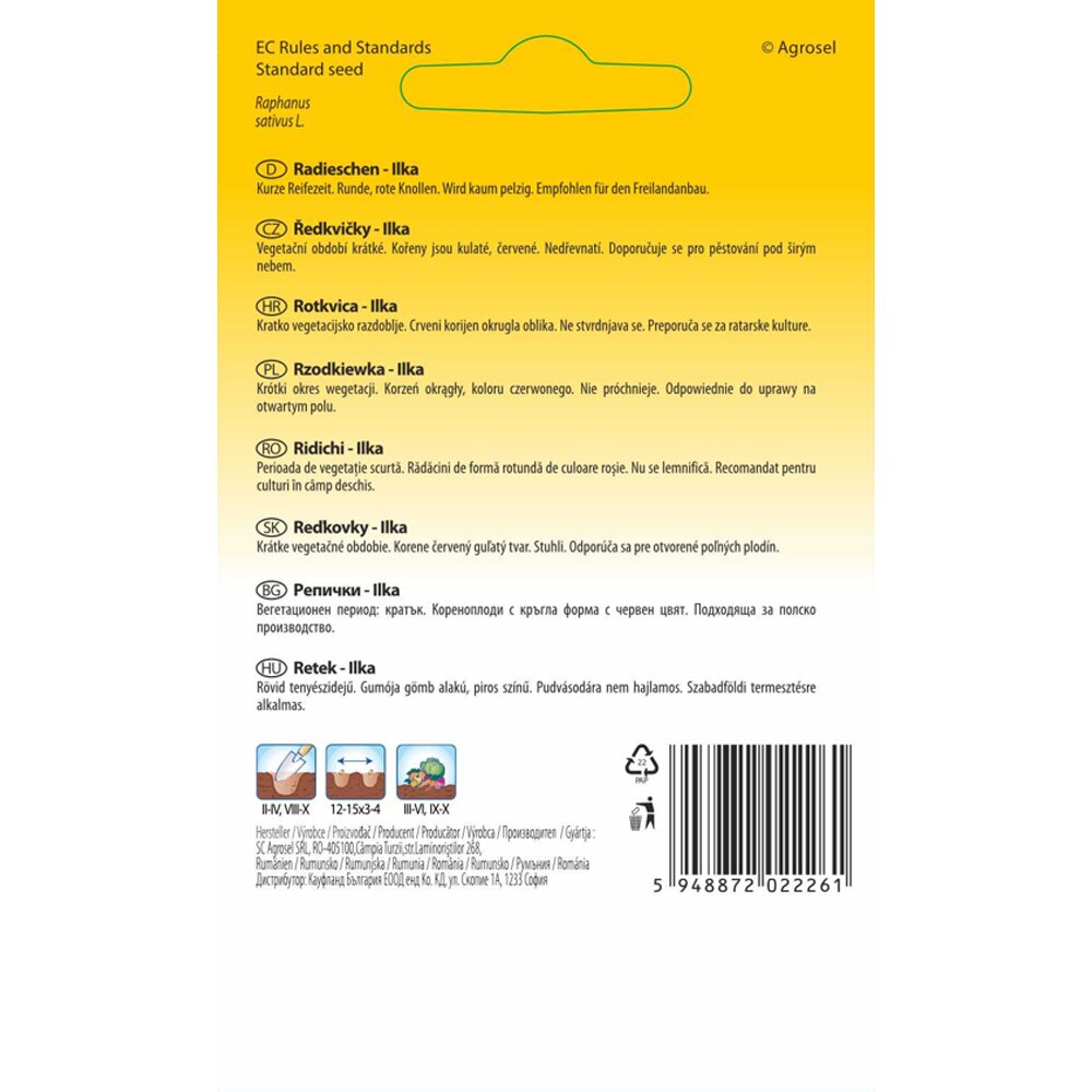 Ridichi Ilka SEMAS, 3 g