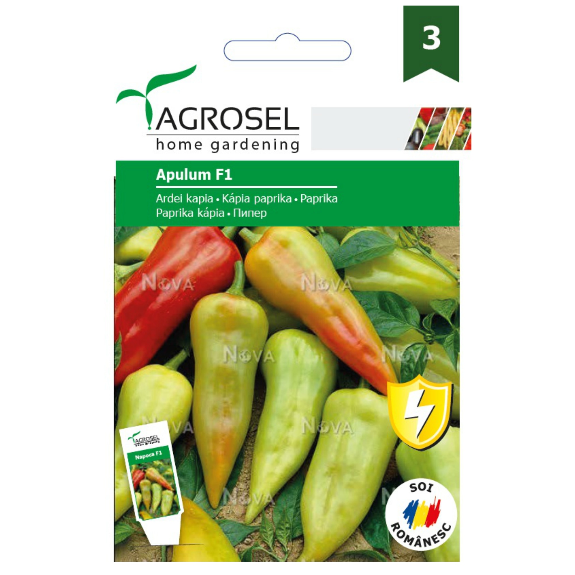 Seminte ardei lung  Agrosel