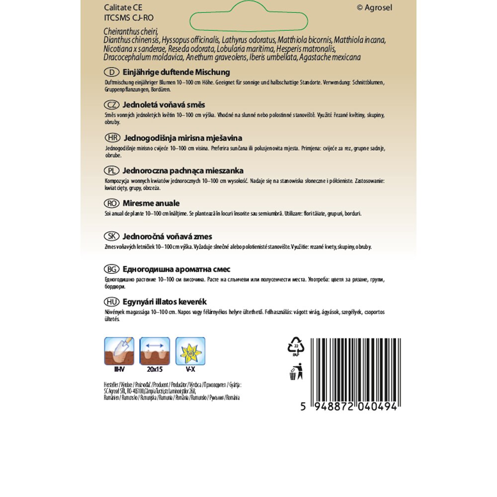 Miresme Anuale SEMAS, 3 g