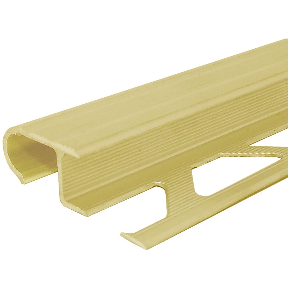 Profil aluminiu pentru treapta PROFILINE Venezia Plus, 2.5 m, auriu