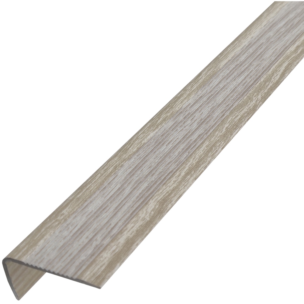 Profil trecere PM660230-N, aluminiu, 120 x 4 x 2.5 cm, stejar alb