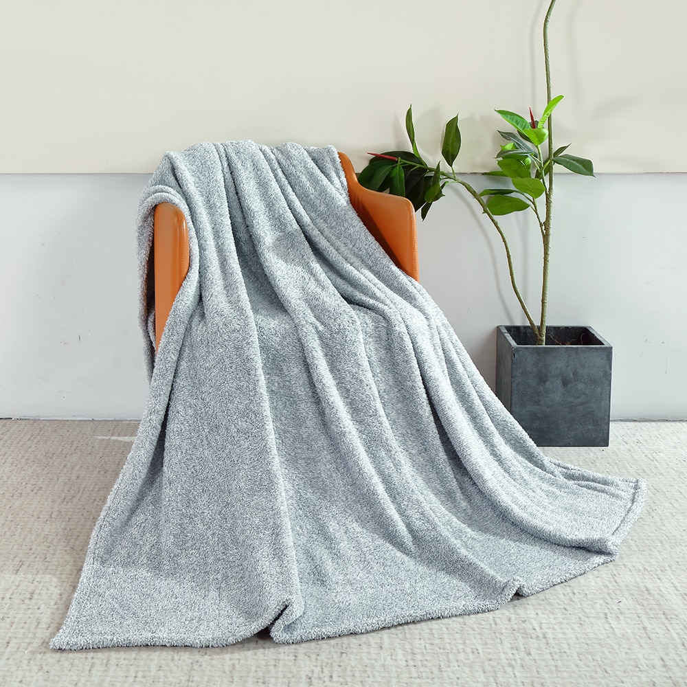 Patura Opal, 180 x 200 cm, poliester, gri