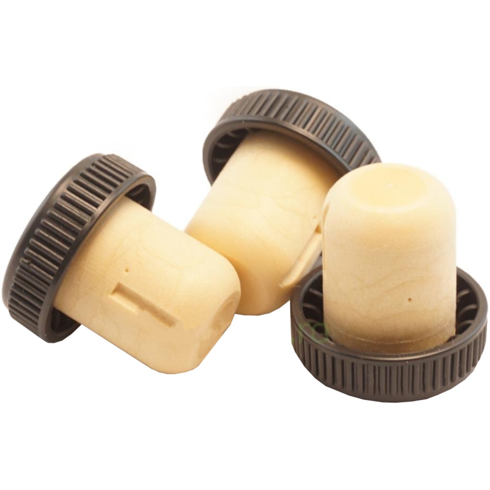 Set 10 dopuri cu cap, plastic