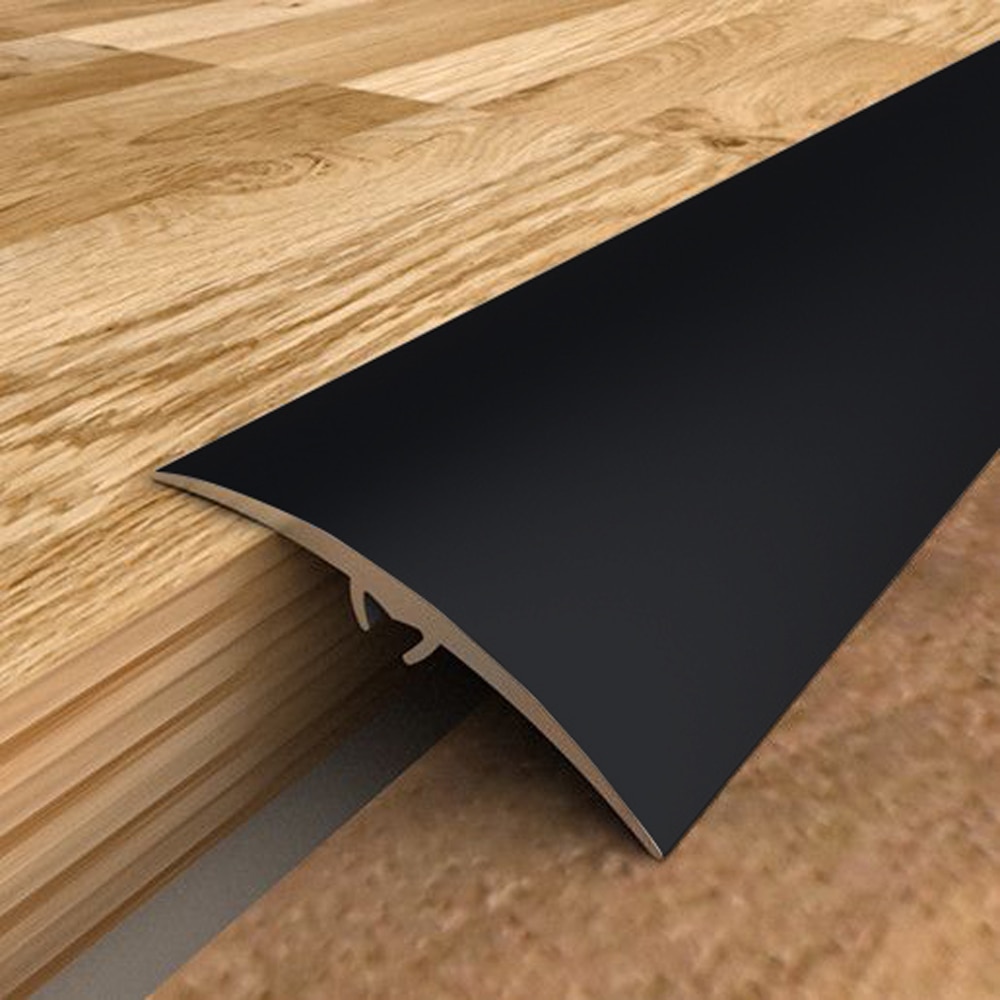 Profil trecere PM03778, aluminiu, 270 x 5 x 1 cm, negru