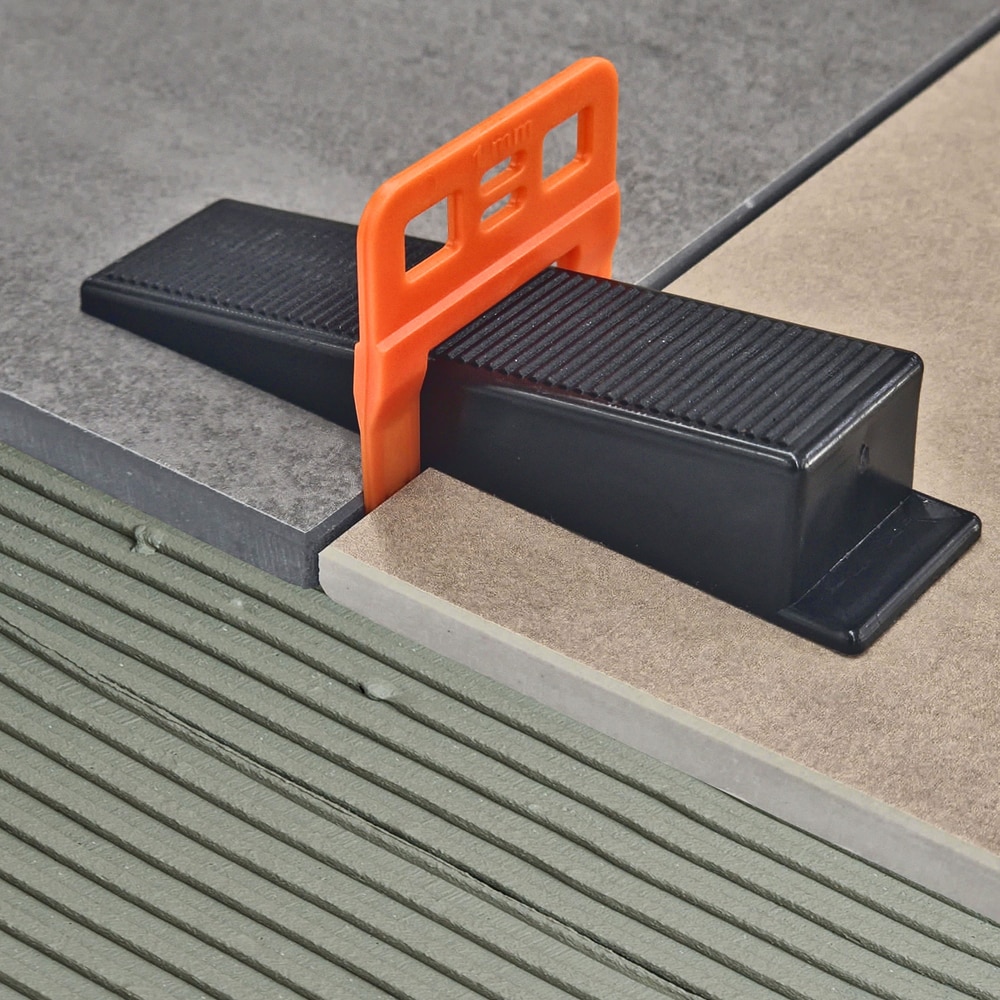 Distantiere nivelare placi ceramice ARTGRESO, 1mm, 100buc, rosu