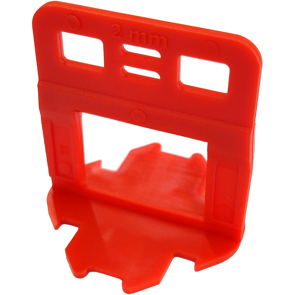 Distantiere nivelare placi ceramice ARTGRESO, 2mm, 100buc, rosu