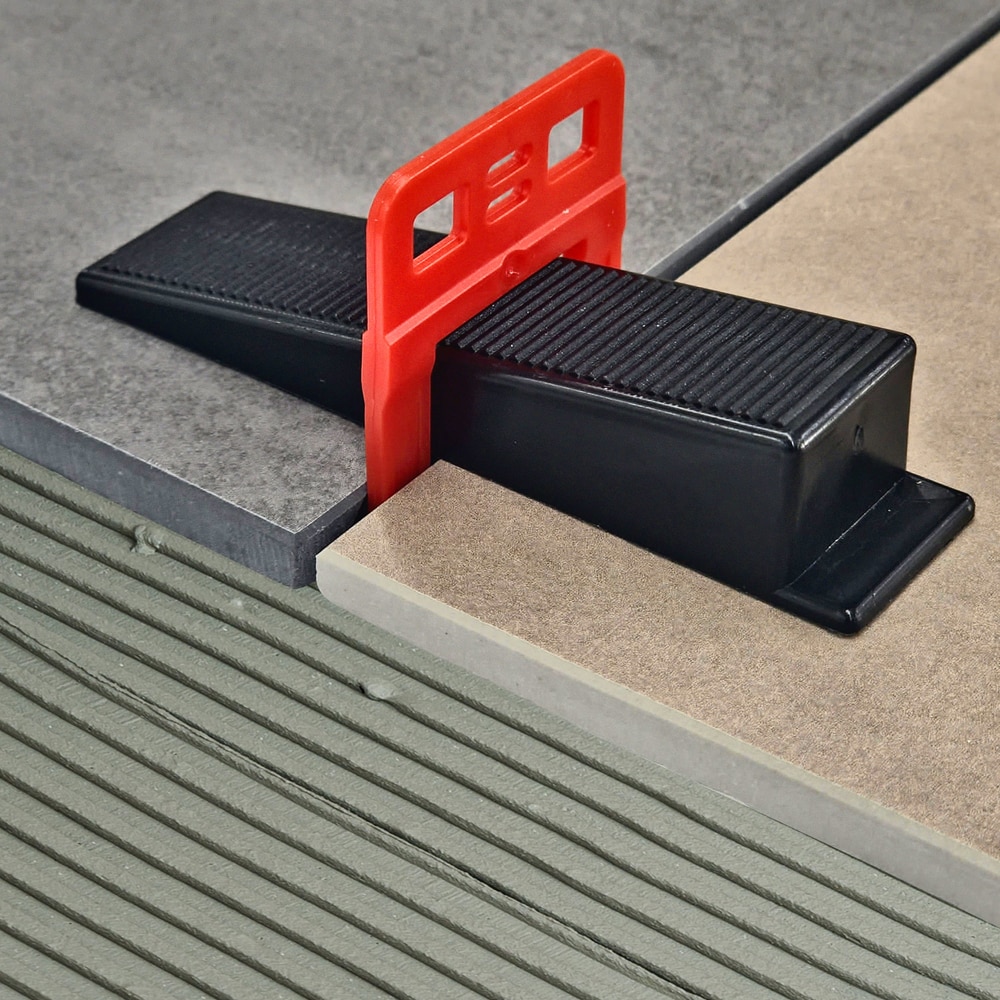 Distantiere nivelare placi ceramice ARTGRESO, 2mm, 100buc, rosu