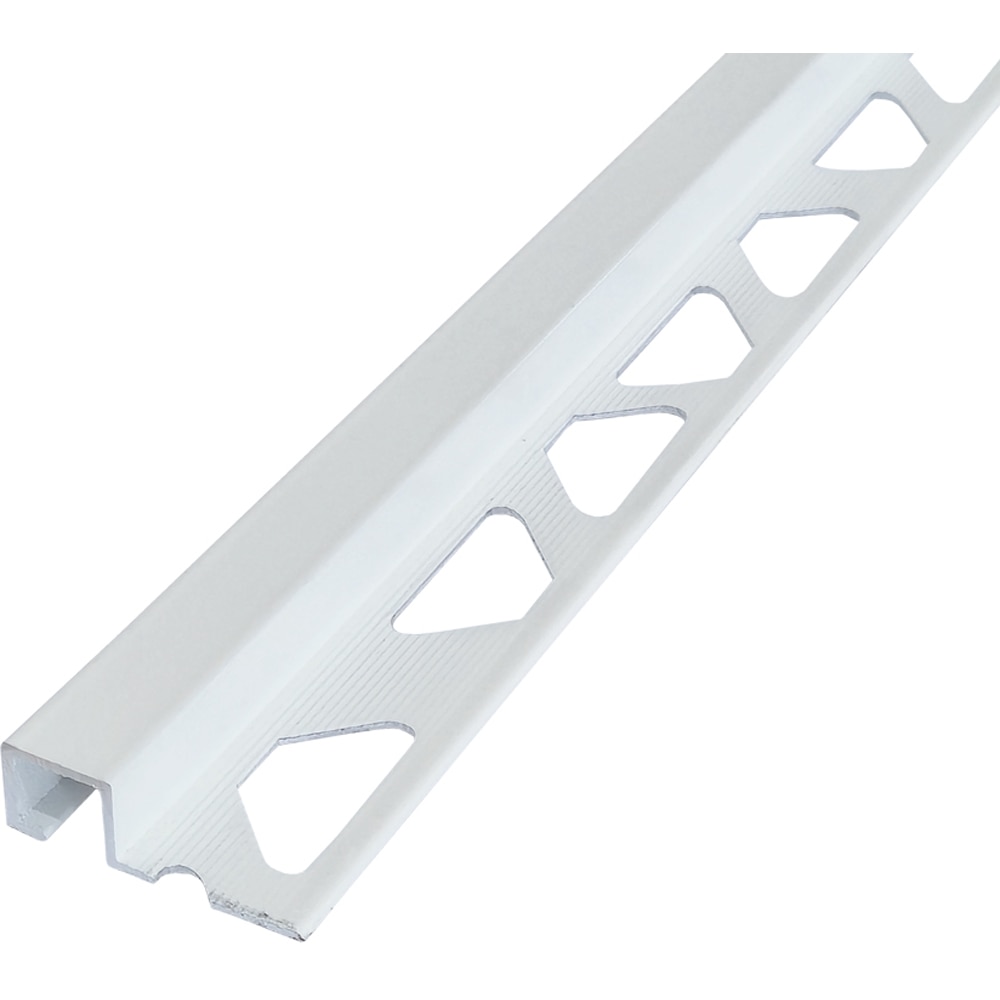 Profil trecere PML810101-ALB-2.5, aluminiu, 250 x 2.5 x 1 cm, alb