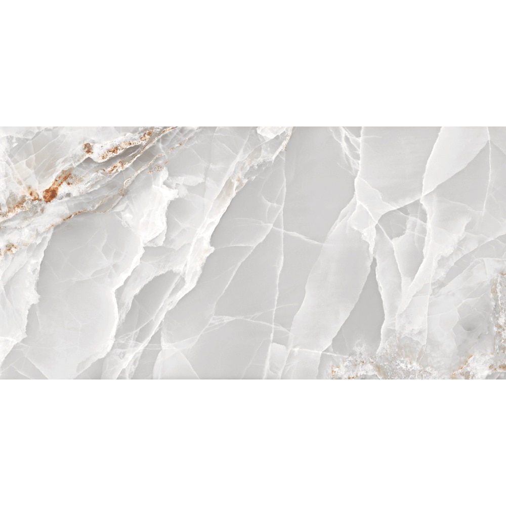 Gresie interior/exterior Portelanatazzel, 60x120 cm, 1.44, m2/ cutie, PEI 4, alb