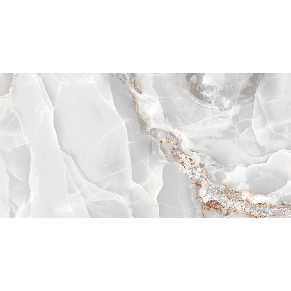 Gresie interior/exterior Portelanatazzel, 60x120 cm, 1.44, m2/ cutie, PEI 4, alb