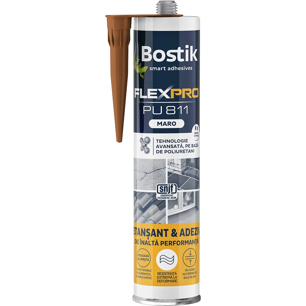 Etansant BOSTIK FlexPro PU 811, maro, 300 ml