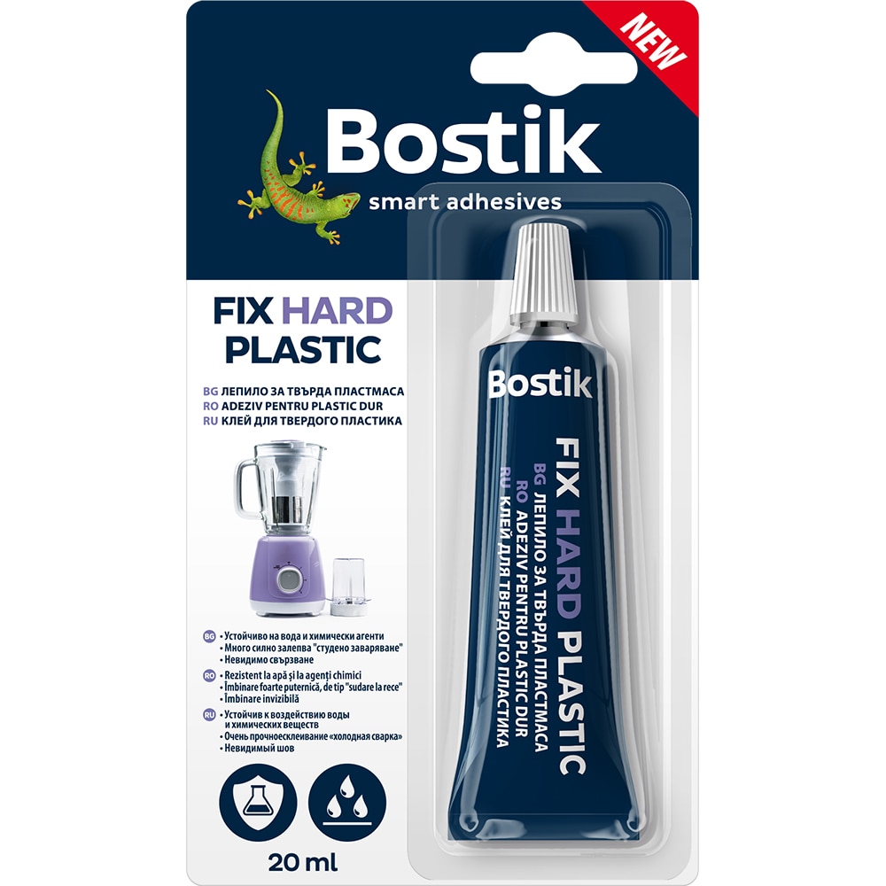 Adeziv plastic dur BOSTIK Fix Hard Plastic, 20ml