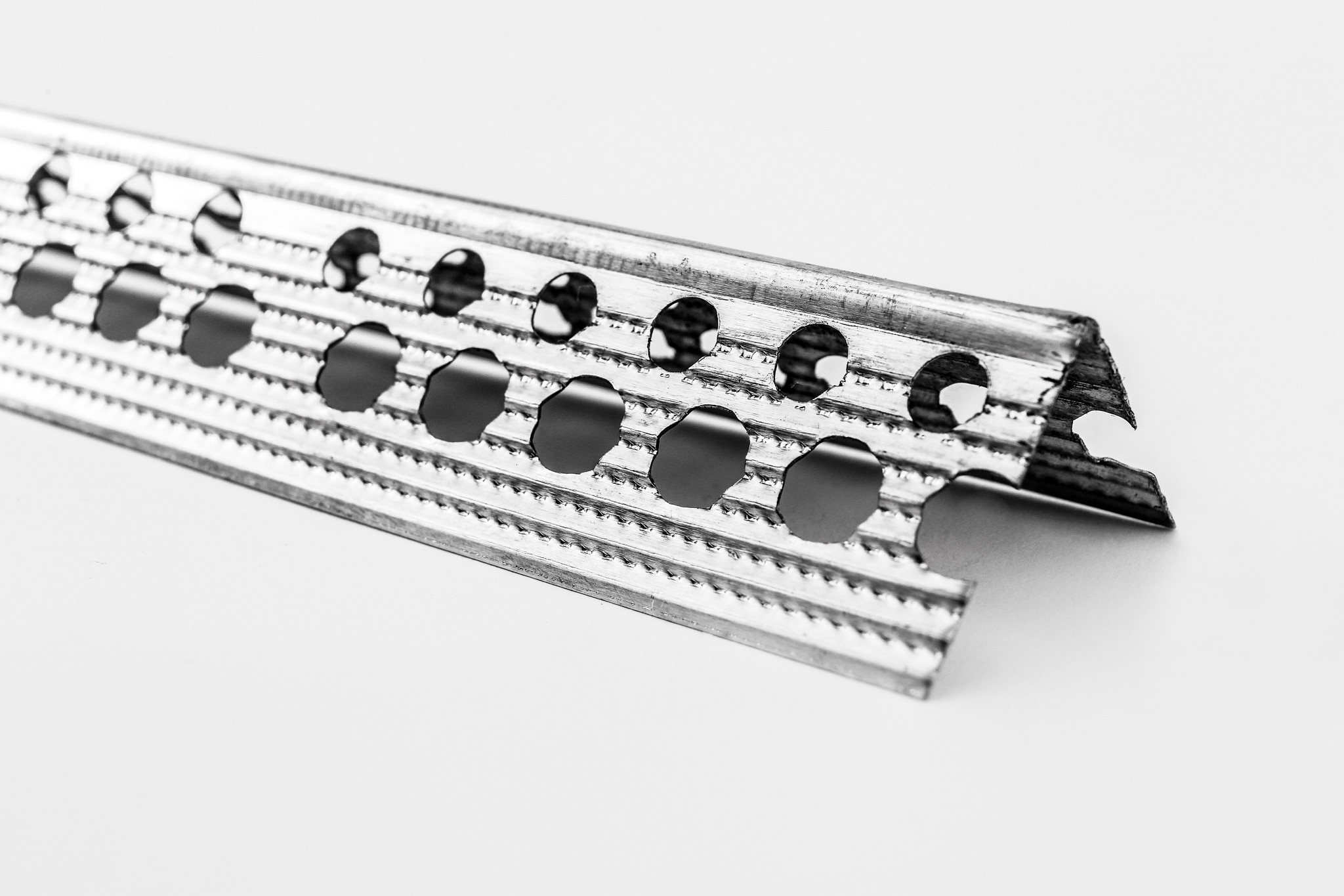 Profil de colț aluminiu glet 30 x 30 mm • Profeel