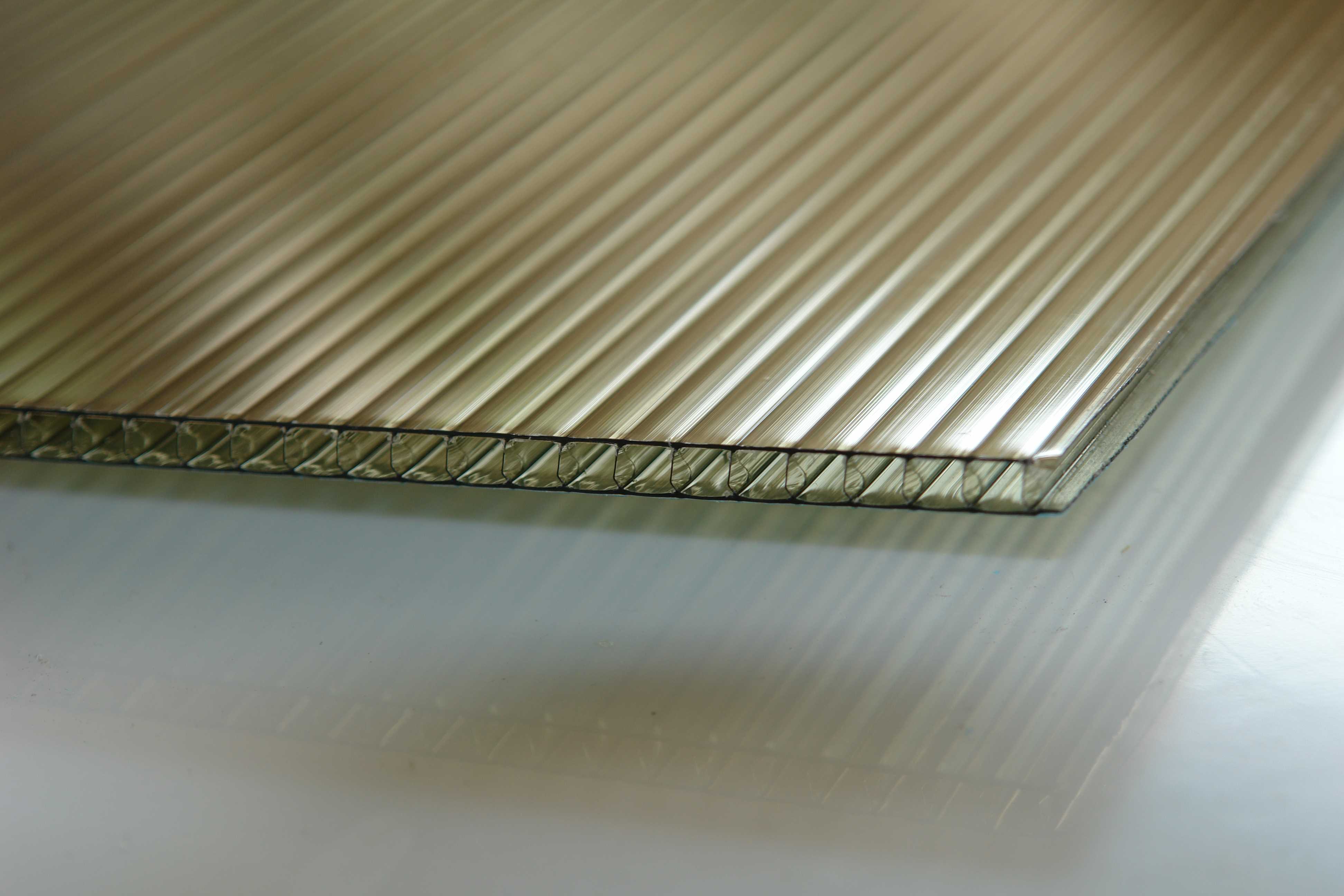 Placa policarbonat 6 mm, Bronz, 300 x 210 cm, 6,3 mp