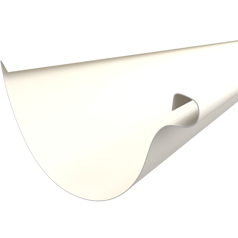 Jgheab SMART, D150mm, 4m, 0.6mm, alb, RAL9010